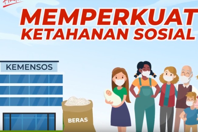 Bansos beras (kemensos)